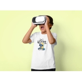 Filmkraft Official Jaadu Just Kid'ing T-shirt-White / 10-12 Years