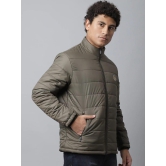 Rodamo Men Striped Windcheater Padded Jacket