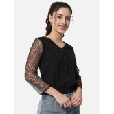 ALL WAYS YOU - Black Polyester Womens Regular Top ( Pack of 1 ) - None