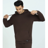 Cruze French Terry Cotton Hoodies Malt Brown XL