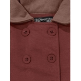 Naughty Ninos Chocolate Brown Fleece Girl's Coats ( Pack of 1 ) - None