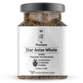 Premium Quality Single Origin Star Anise Whole – 50 gm (glass jar)