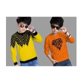 Supersquad - Multi Color Cotton Boys Sweatshirt ( Pack of 2 ) - None