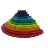 Rainbow Semicircle Planks (12 pcs)