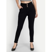 AngelFab - Black Denim Skinny Fit Womens Jeans ( Pack of 1 ) - None