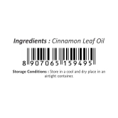 Puramio Cinnamon Leaf Essential Oil (Undiluted) 100% Natural & Pure, 30 ml