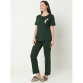 Smarty Pants Green Cotton Womens Nightwear Nightsuit Sets ( Pack of 1 ) - None