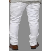 x20 - White Denim Slim Fit Mens Jeans ( Pack of 1 ) - None