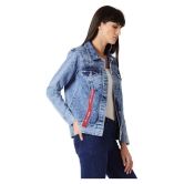 Miss Chase Cotton Blue Jackets - XS