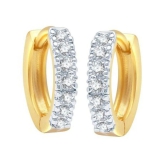 YouBella Golden American Diamond Gold Plated Earrings Combo