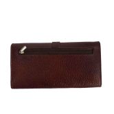 Women Trendy Dark Brown Genuine Leather Wallet (PDS/LDB/23/0009P)