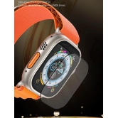 Apple Watch Ultra Series Screen Protector TPU Guard full curved (black )