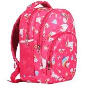 Da Tasche Pink Polyester Backpack For Kids