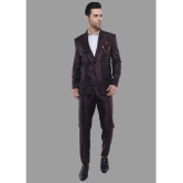 DKGF Fashion - Red Polyester Regular Fit Mens 2 Piece Suit ( Pack of 1 ) - None