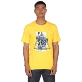 Colt - Cotton Blend Regular Fit Yellow Men's T-Shirt ( Pack of 1 ) - None