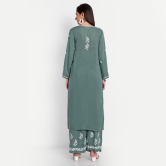 Chikankari Hand Embroidered Kurta Palazzo Set