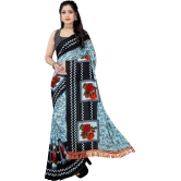 LEELAVATI - Multicolor Georgette Saree With Blouse Piece ( Pack of 1 ) - Multicolor