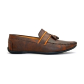 Fentcia Brown Loafers - 8