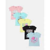 Donuts - Multi Baby Girl T-Shirt ( Pack of 5 ) - None