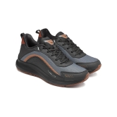 ASIAN BOSS-01 Black Mens Sports Running Shoes - None