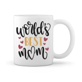 thriftkart worlds best mom Ceramic Coffee Mug 1 Pcs 350 mL - White