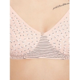 ILRASO - Pink Cotton Non Padded Women's T-Shirt Bra ( Pack of 1 ) - None