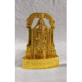 Lord Srinivasa Balaji Standee-Small (2.5 inches) / Gold