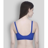 Elina Pack of 1 Cotton Non Padded Womens T-Shirt Bra ( Blue ) - None