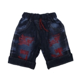 Zadmus Boys Knee Length Denim Shorts (Blue, 2 - 3 Years) - None