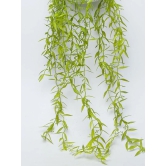 Artificial Greenery Hanging Plant With White Pot -For Home Décor