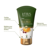 Lotus Botanicals Ubtan De, Tan Radiance Face Wash, Infused with 24K Gold, For Glowing Skin, 100ml