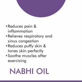 Khadi Organic Nabhi - Belly Button Oil for Sensational Skin (30ml) | Blend of Almond, Olive, and Lemon Essential Oil | Supports Healthy Skin | 100% Ayurvedic & Chemical-Free Cold Pressed Oil