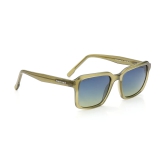 Blue Geometric Sunglasses for Men