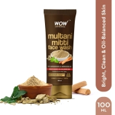 Multani Mitti Face Wash - For All Skin Types - For Women & Men - 100 Ml