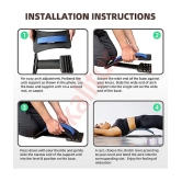 HSP ENTERPRISES  Back Pain Relief Product Back Stretcher, Spinal Back Relaxation Device, Multi-Level Lumbar Region Back Support for Lower & Upper Muscle Pain Relief ,Back Massager For Bed ,c