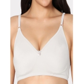 IN CARE LINGERIE - White Cotton Non Padded Womens T-Shirt Bra ( Pack of 1 ) - None