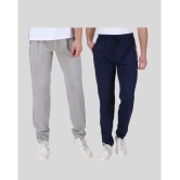 Neo Garments - Multicolor Cotton Mens Trackpants ( Pack of 2 ) - None