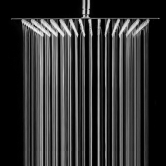 ANMEX Premium 12X12 (12Inch) Stainless Steel UltraSlim Square Rain Shower Head with square arm