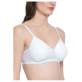 Clovia Polyamide T-Shirt Bra - Blue - 34B