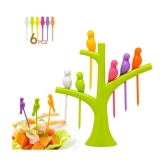 WELLDECOR 1 Pcs Plastic Fruit Fork