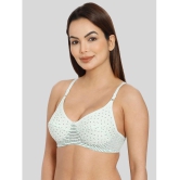 ILRASO - Green Cotton Non Padded Women's T-Shirt Bra ( Pack of 1 ) - None