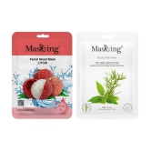 Masking - Anti-Aging Sheet Mask for All Skin Type ( Pack of 2 )