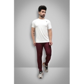 Forbro - Maroon Lycra Mens Sports Trackpants ( Pack of 1 ) - None