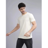 Paul Street - Cream 100% Cotton Slim Fit Mens T-Shirt ( Pack of 1 ) - None