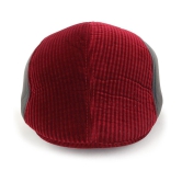 Zacharias Maroon Cotton Blend Mens Cap ( Pack of 1 ) - Maroon