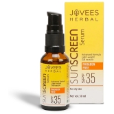 Jovees Herbal Sunscreen Face Serum SPF 35 For Oily Skin 30ml (Pack of 2)