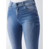 Miss Chase - Blue Denim Skinny Fit Womens Jeans ( Pack of 1 ) - None