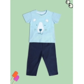 miniklub Multi Cotton Baby Boy T-Shirt & Trouser ( Pack of 2 ) - None