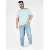 Urbano Plus Regular Fit Washed Mens Jeans - Light Blue ( Pack of 1 ) - None