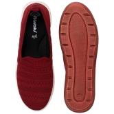 Inblu - Maroon Womens Slip On - None